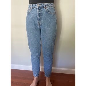 zara mom fit jeans